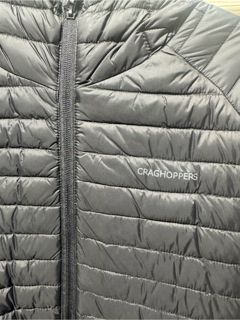 Craghoppers Men's Quilted Packable Puffer Jacket - Black - Picture 2 of 3